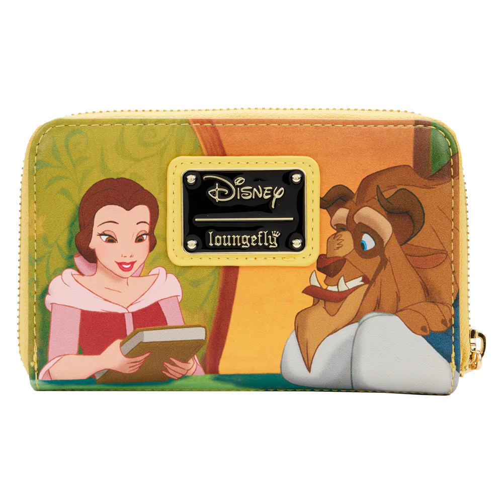 Beauty and the Beast Princess Scenes Zip Around Wallet