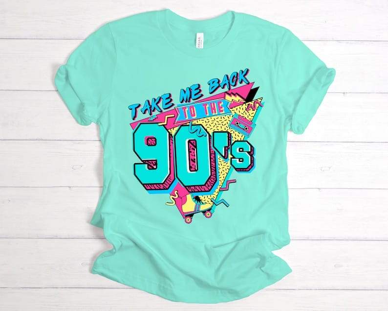 Playera 90´S Unisex