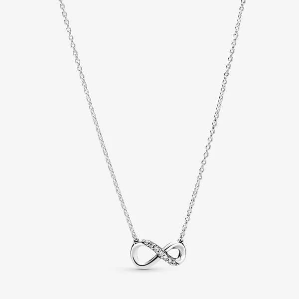 Sparkling Infinity Collier Necklace