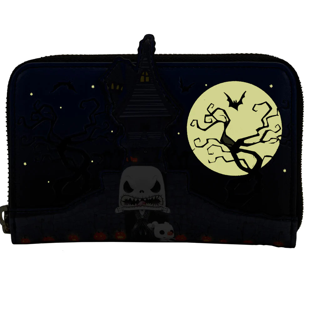 Funko Pop! by Loungefly Jack Skellington Glow Zip Around Wallet