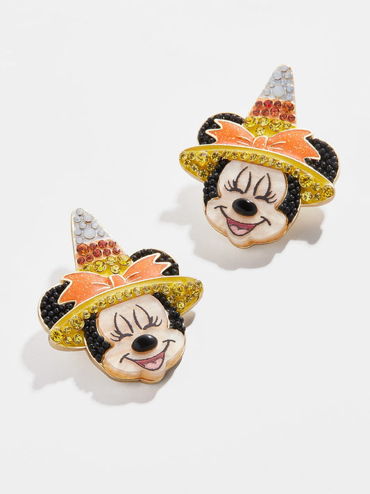 Candy Corn Minnie Mouse Disney Earrings