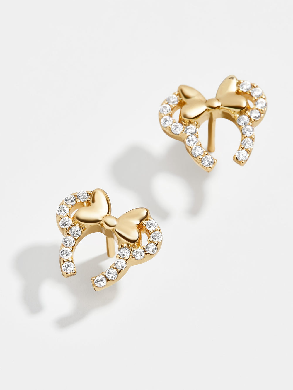 Disney 18K Gold Sterling Silver & Cubic Zirconia Headband Studs