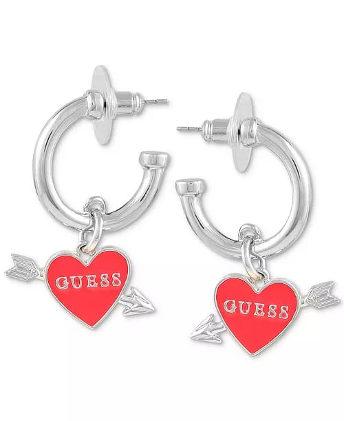 Heart Charm Earrings