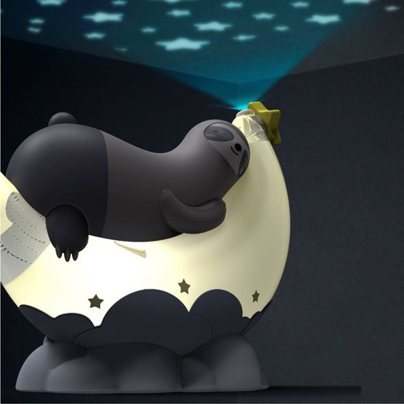 FAO Schwarz Night Light Sound Machine with Sloth and Moon