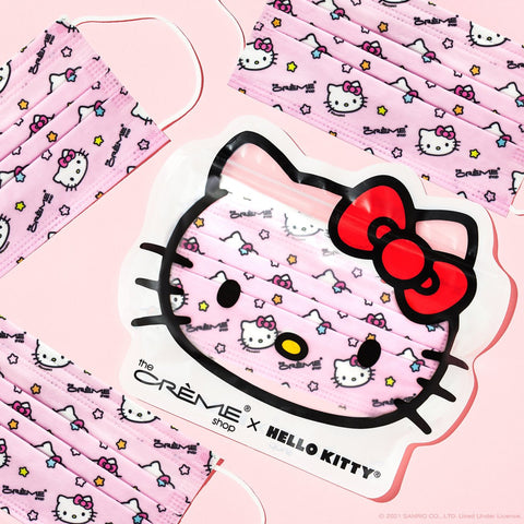 Hello Kitty Cubre Bocas - Paq de 3 o 14 Piezas