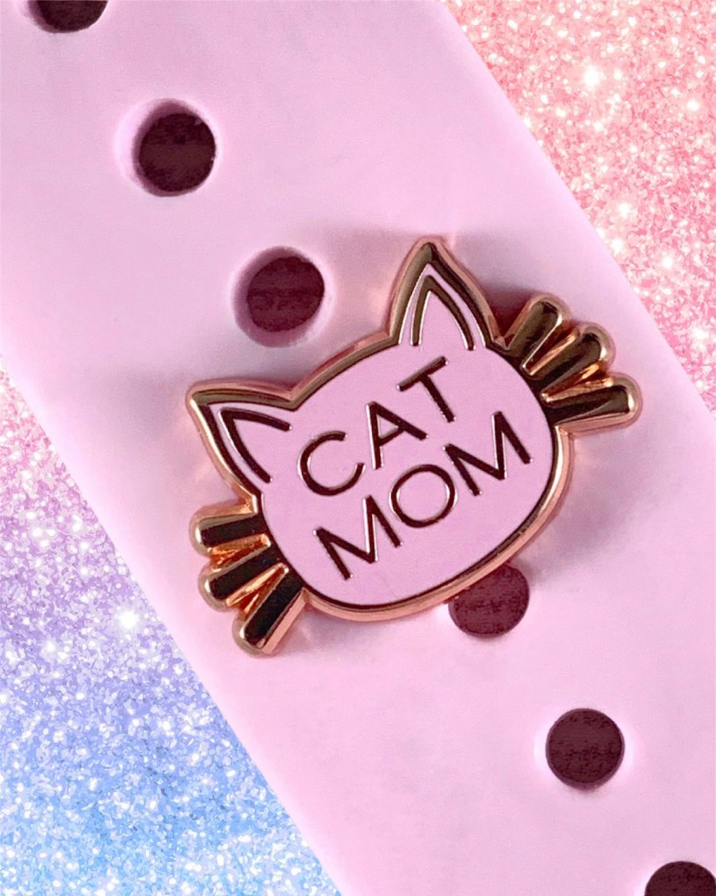 Cat Mom Color a Elegir Smart Watch Charm