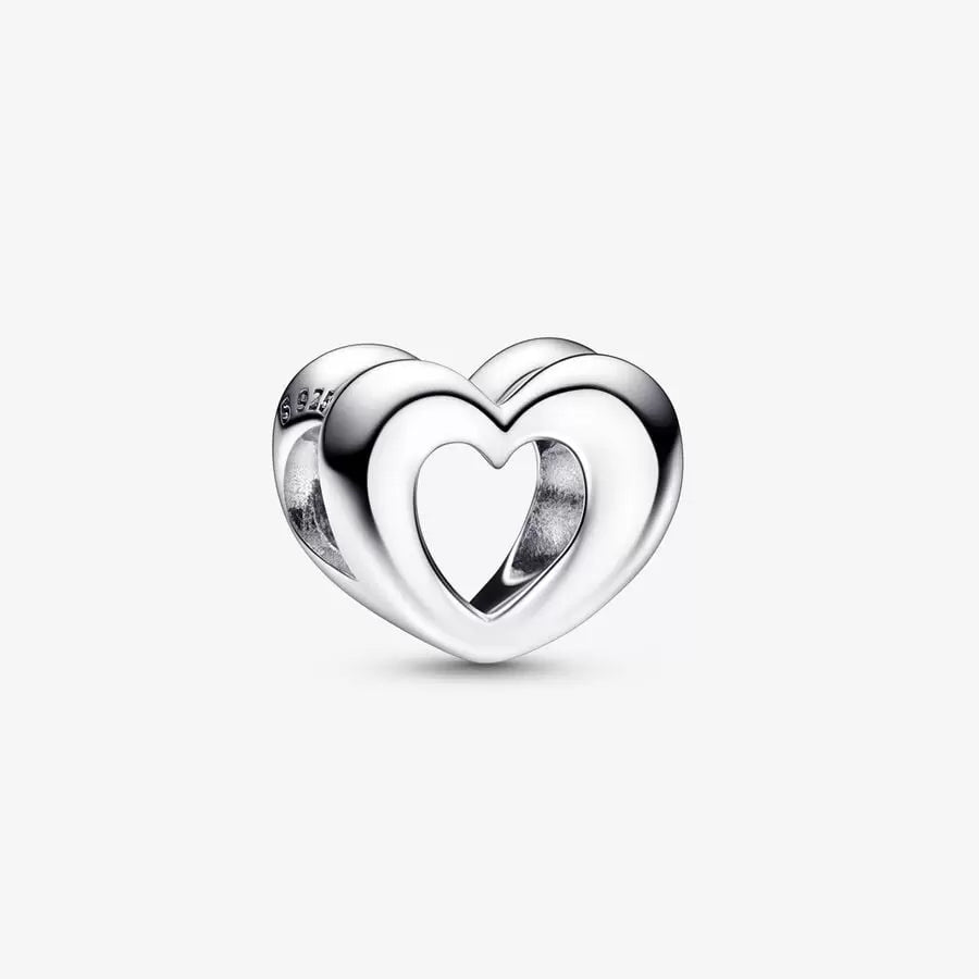 Radiant Open Heart Charm