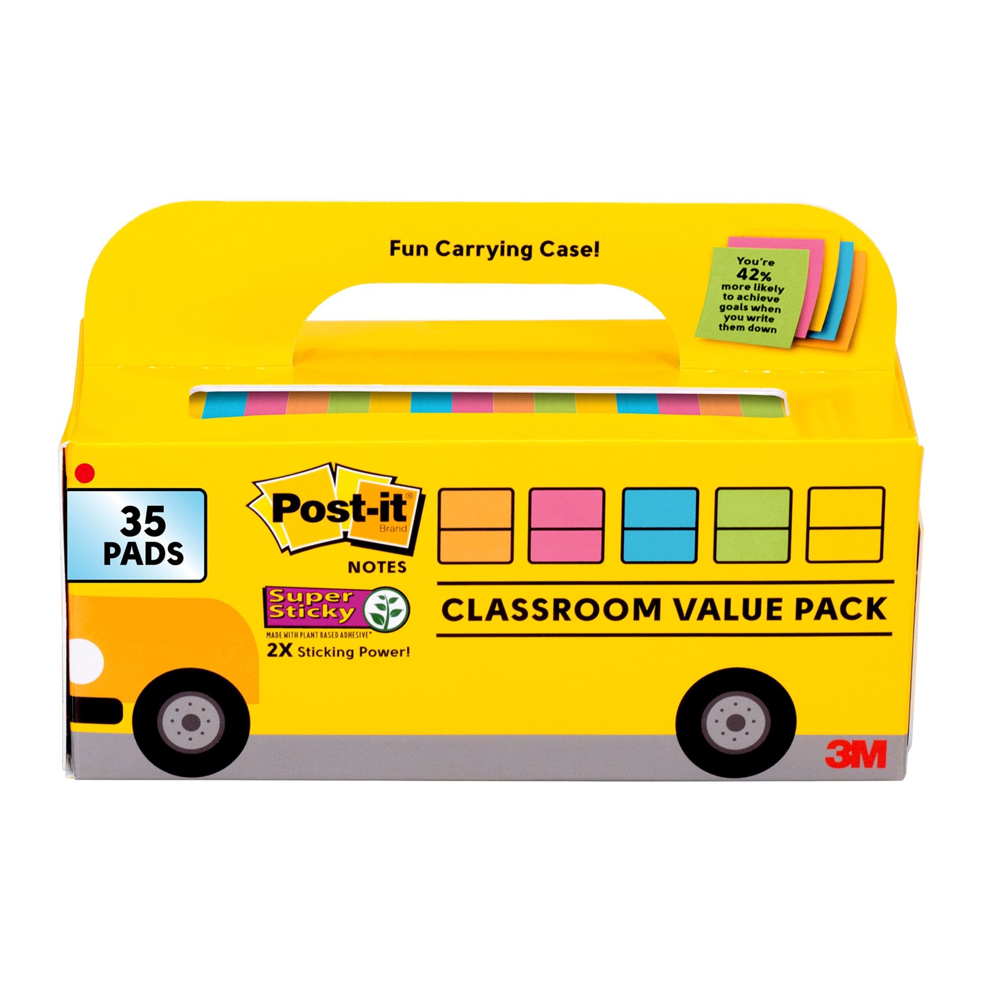 Bus cabinet pack - post it 35 pads
