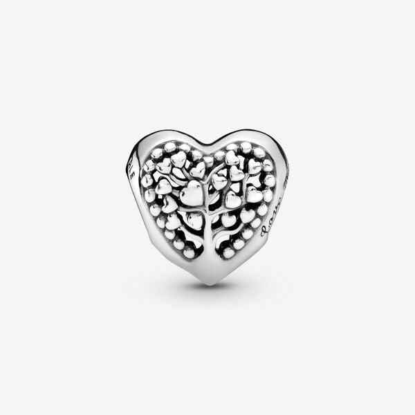 Family Tree Heart Charm