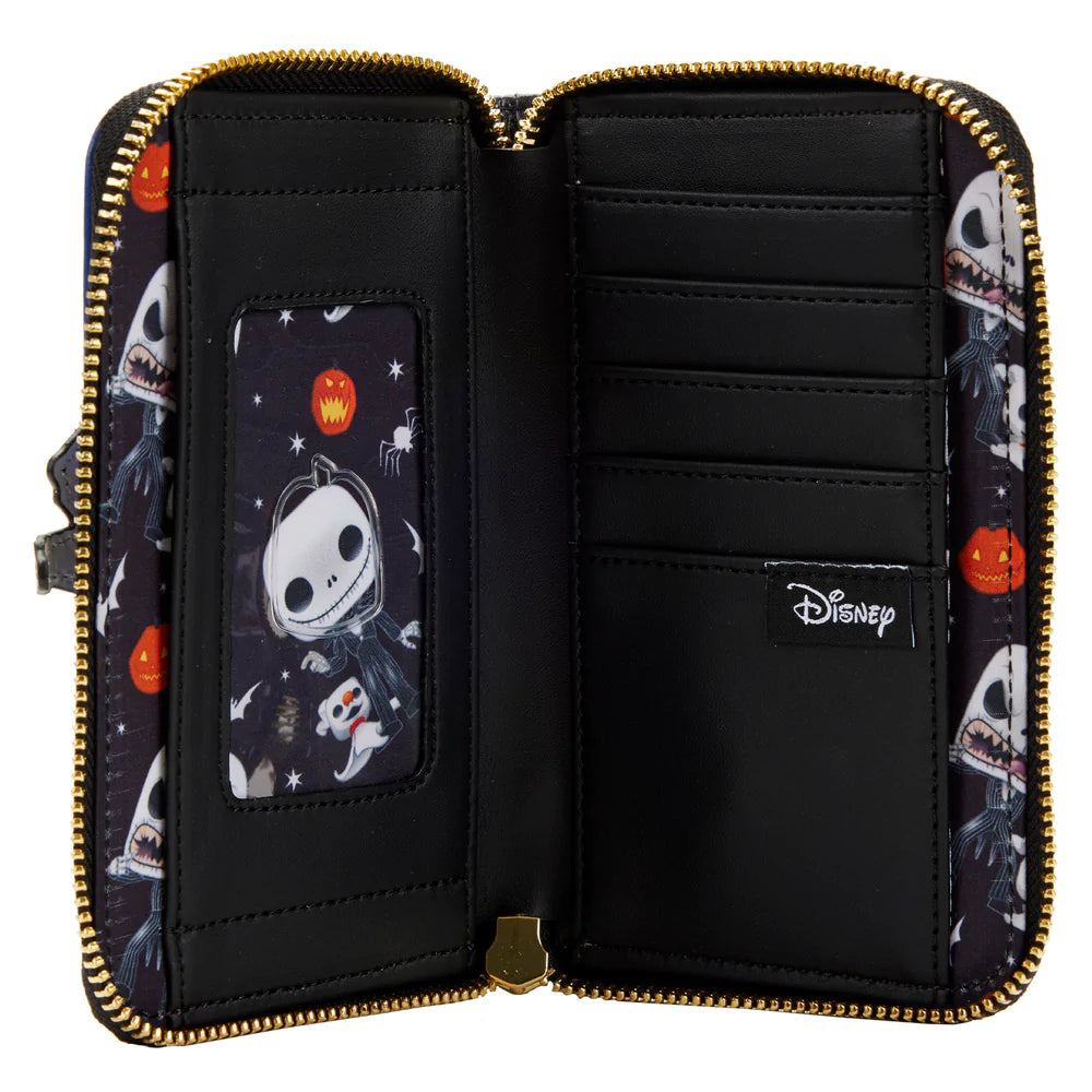 Funko Pop! by Loungefly Jack Skellington Glow Zip Around Wallet