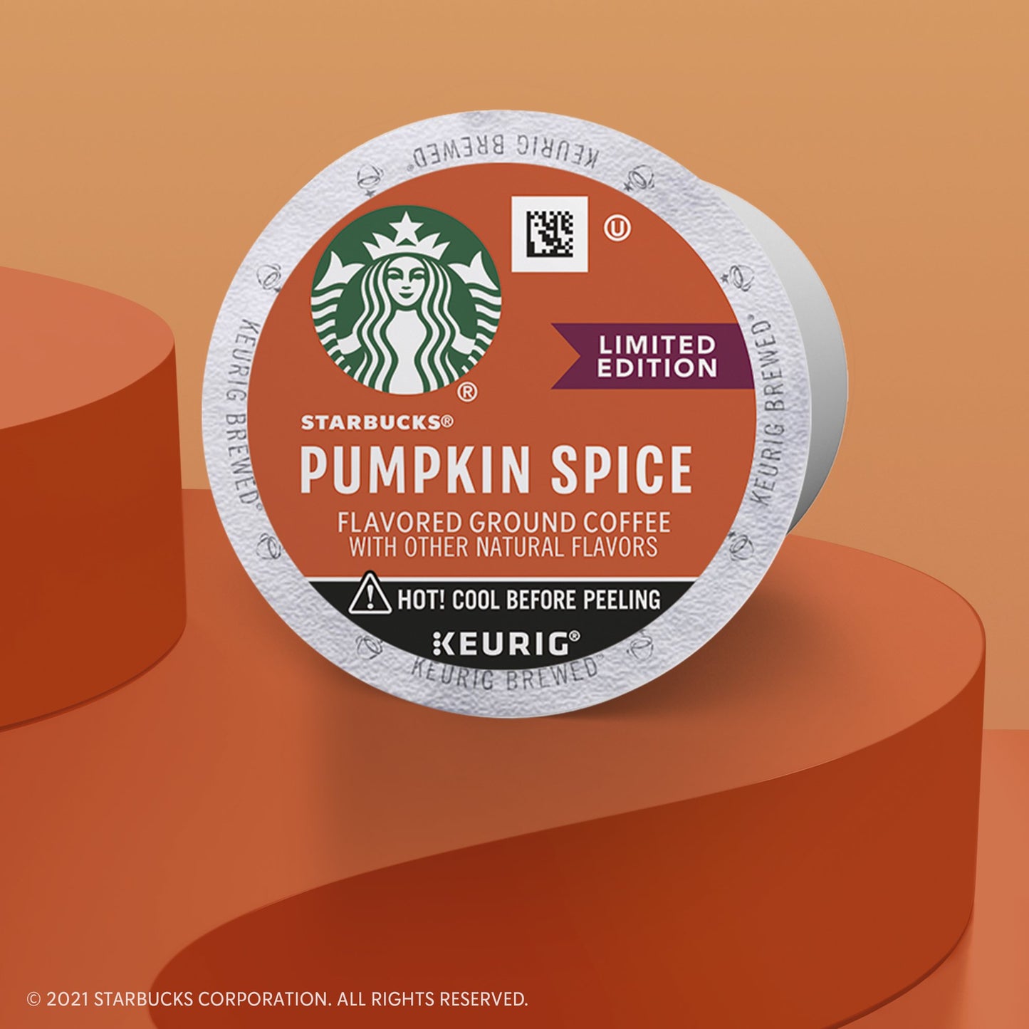 Starbucks K cup Café Pods Pumpkin Spice Flavored Light Roast 22 Piezas y 44 Piezas