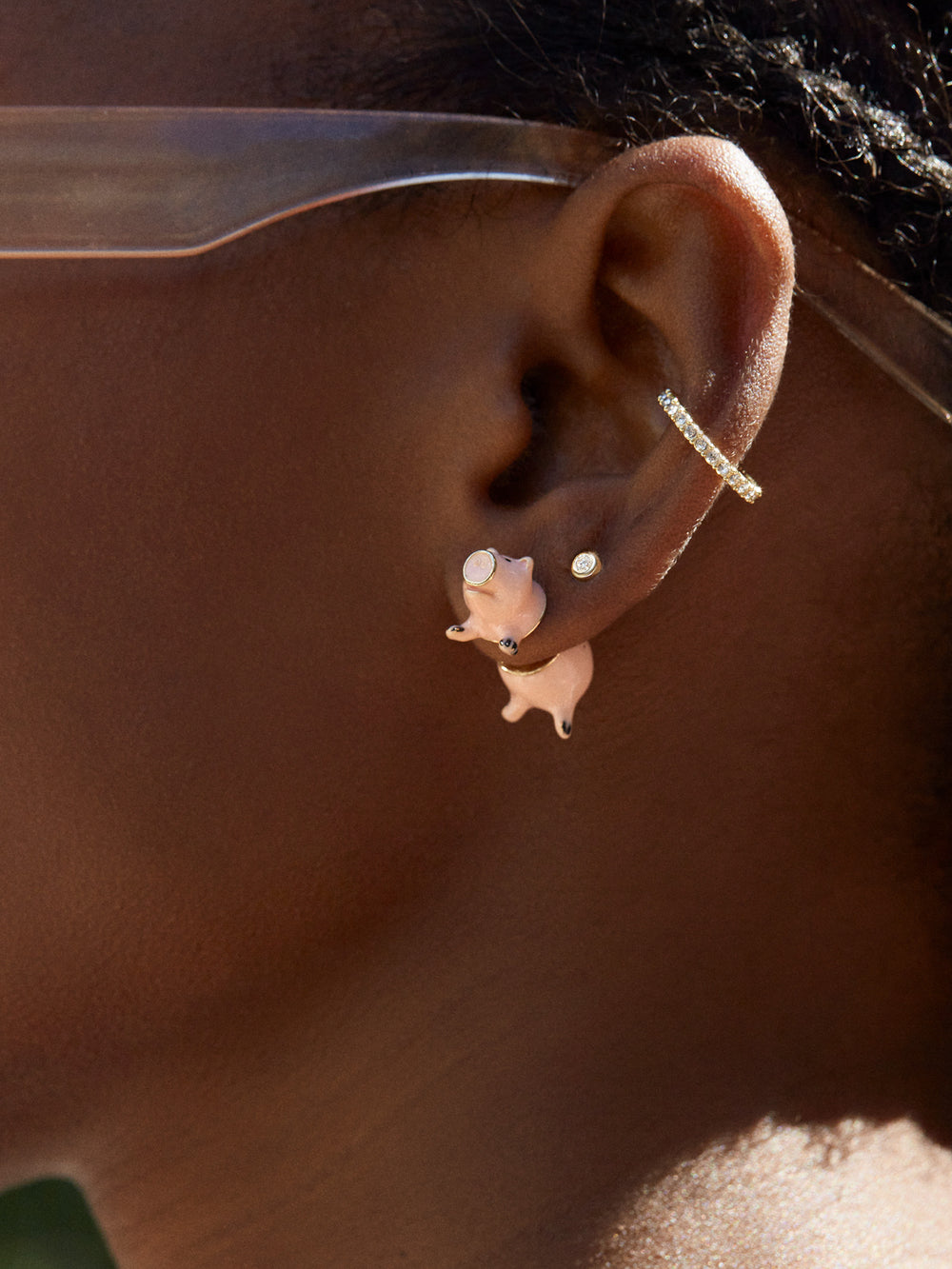 Toy Story Disney Pixar Hamm Earrings