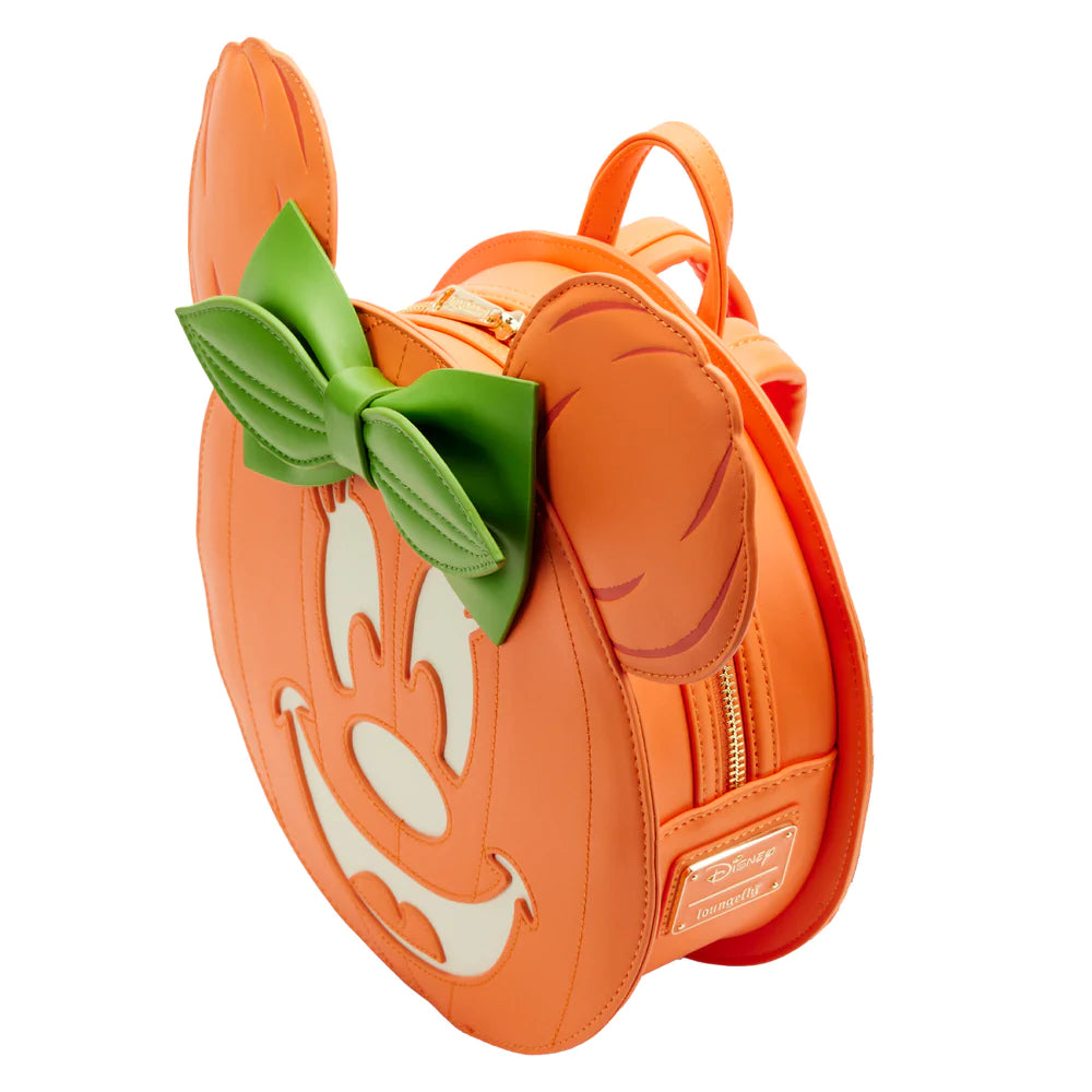 Minnie Mouse Glow in the Dark Pumpkin Mini Backpack