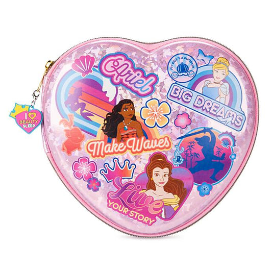 Disney- Estuchera de Princesas con kit de utiles escolares