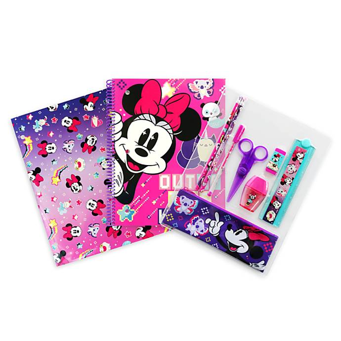 Disney- Kit de papelería Minnie Mouse