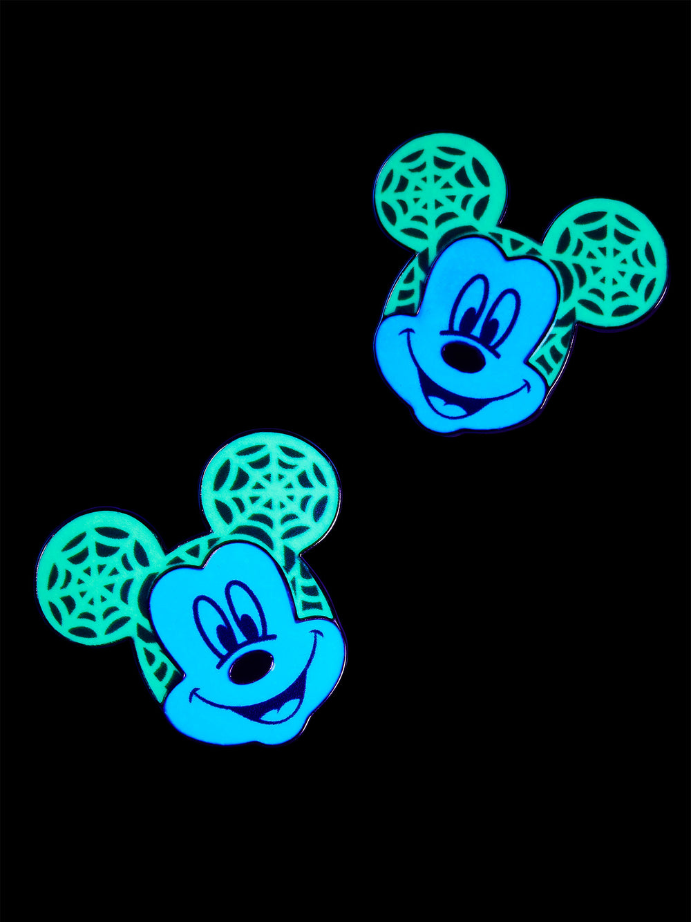 Mickey Mouse Disney Glow-In-The-Dark Earrings
