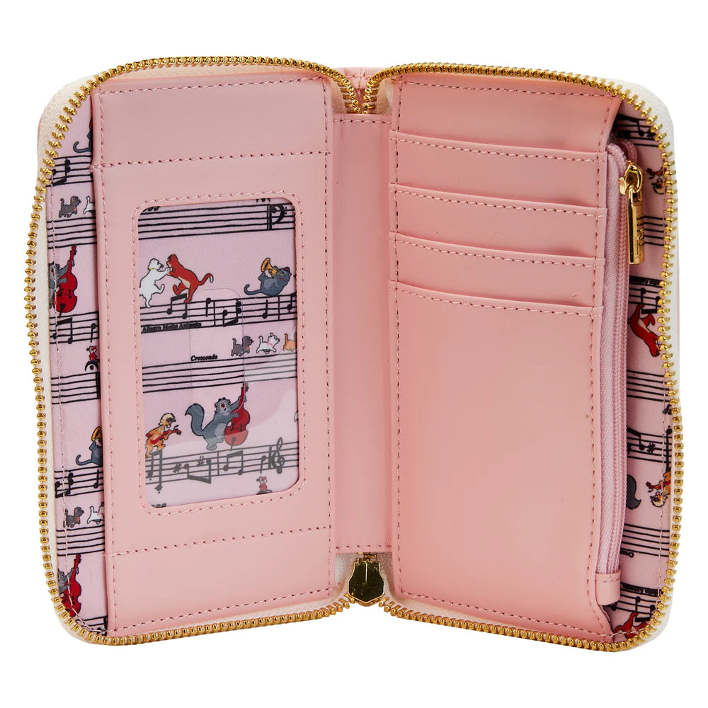 The Aristocats Book Zip Around Wallet