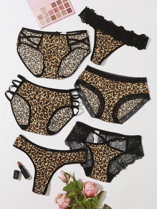 6 piezas panties paquete completo