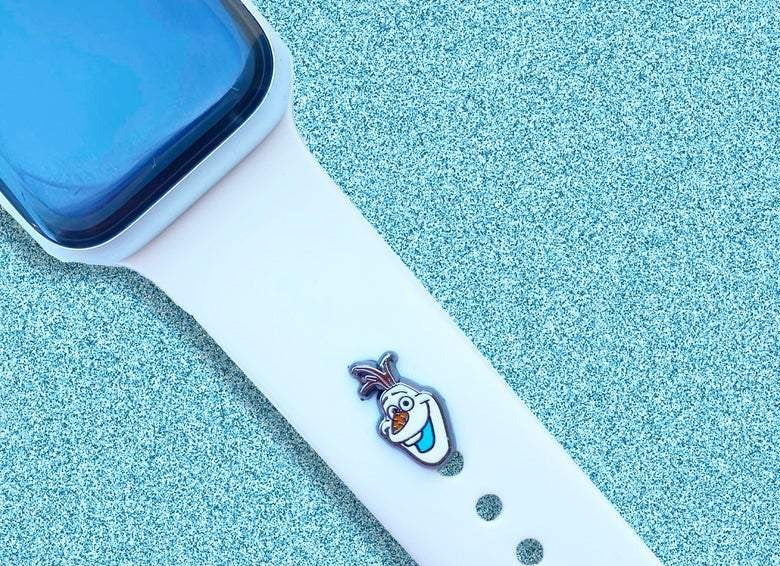 Apple Watch Charm Olaf - Hecha a Mano