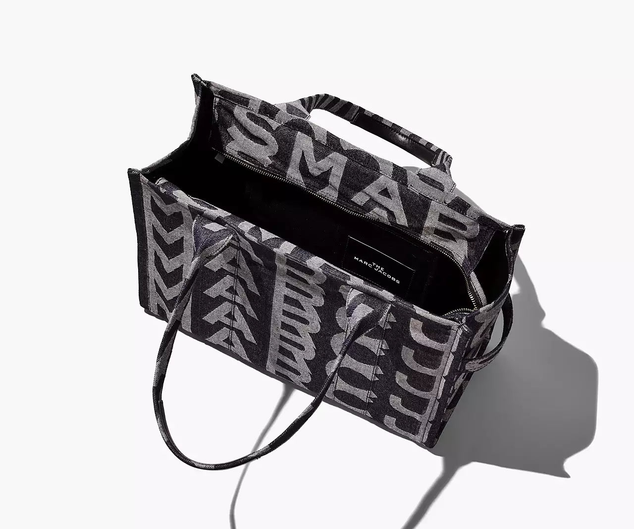 THE MONOGRAM DENIM LARGE TOTE