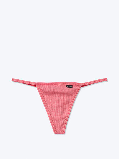 Victorias Secret COTTON V-STRING Salmon