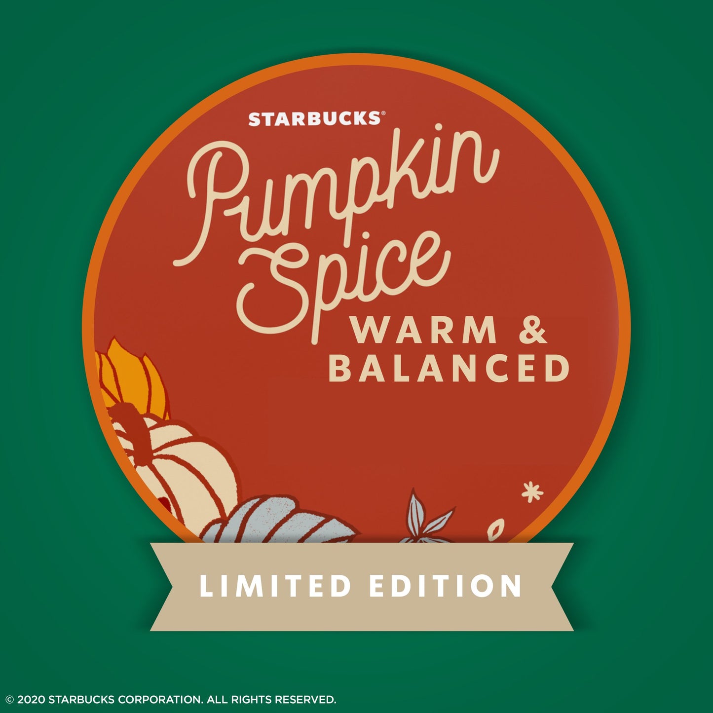 Starbucks K-Cup Coffee Pods - Pumpkin Keurig 32 pods