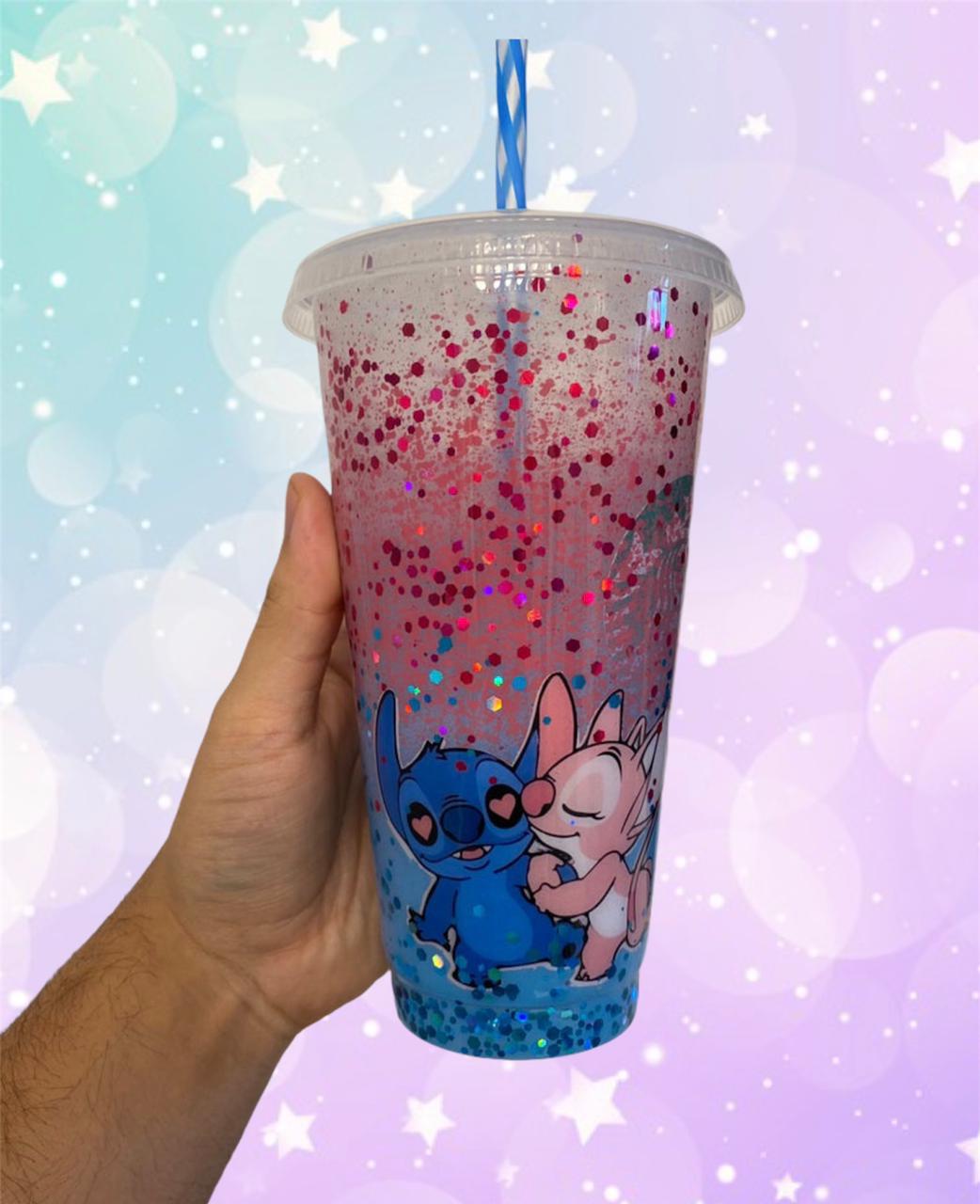 Vaso Starbucks-Stitch & Angel