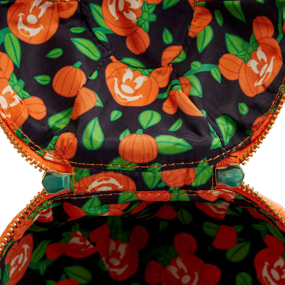 Minnie Mouse Glow in the Dark Pumpkin Crossbody Bag