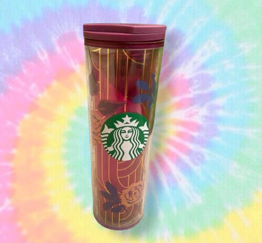 Starbucks Vaso-Flores colores de otoño