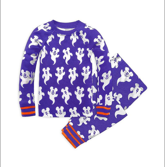 Disney pijamas niños fantasmas Morado