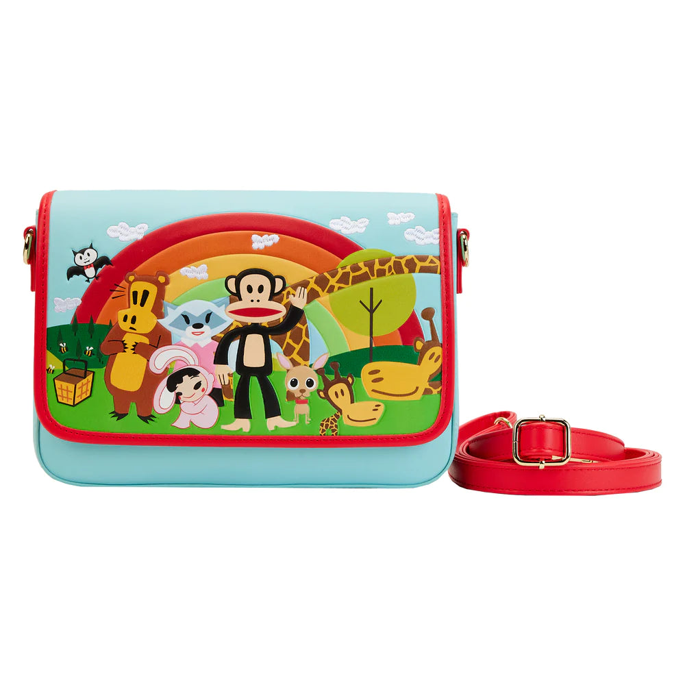 Paul Frank Rainbow Group Crossbody Bag