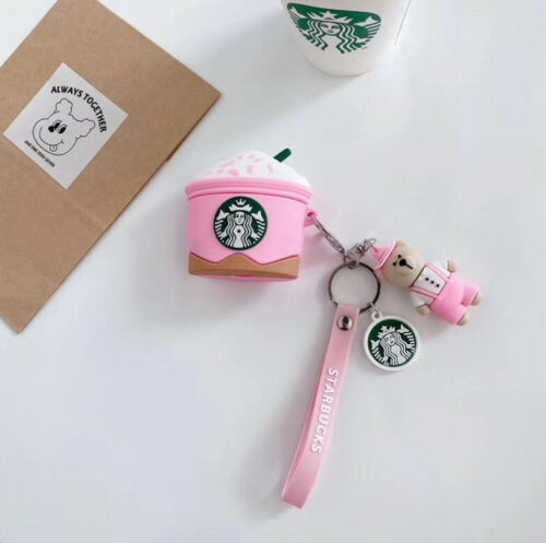 Starbucks Frappé Rosa con Oso