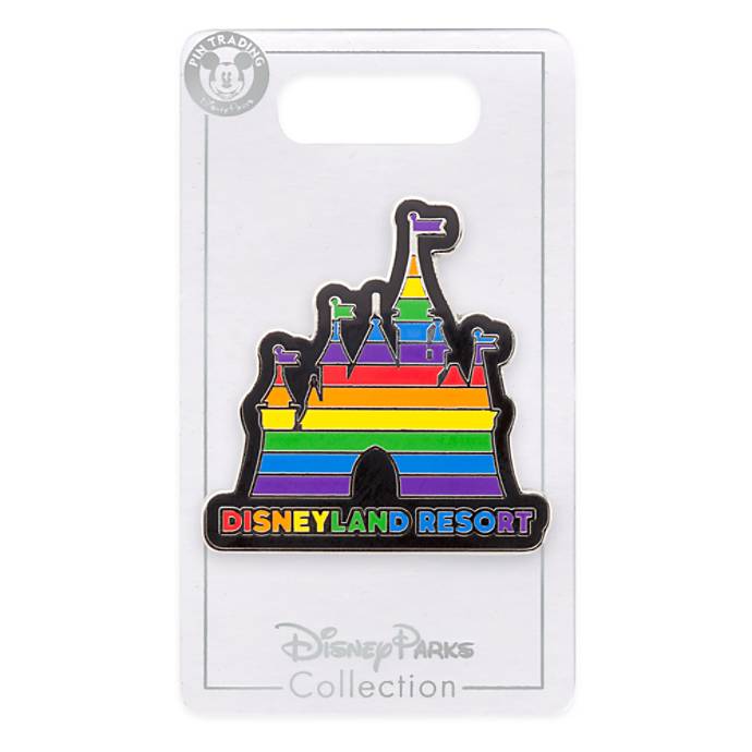 Pin de Castillo de disney arcoiris - Disneyland