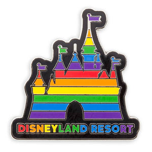 Pin de Castillo de disney arcoiris - Disneyland
