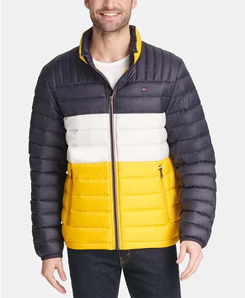Tommy Hilfiger Chamarra Hombre Yellow Navy