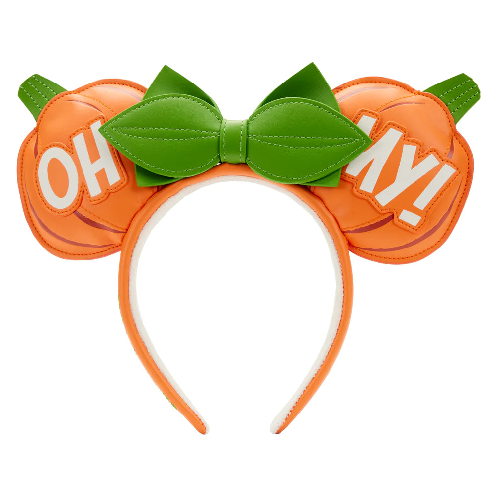 Minnie Mouse "Oh My!" Pumpkin Glow Ear Headband