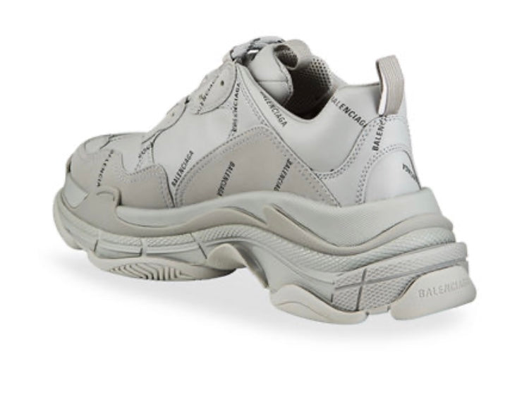 Triple s clearance balenciaga grise