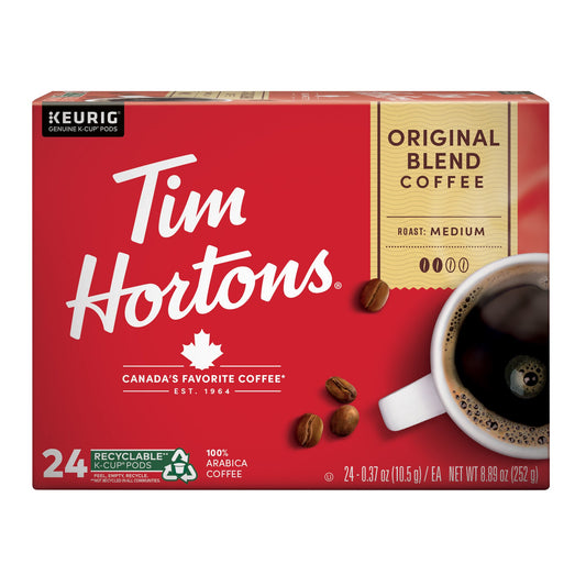 Tim Hortons Keurig 24 K-cup Pods Medium Roast