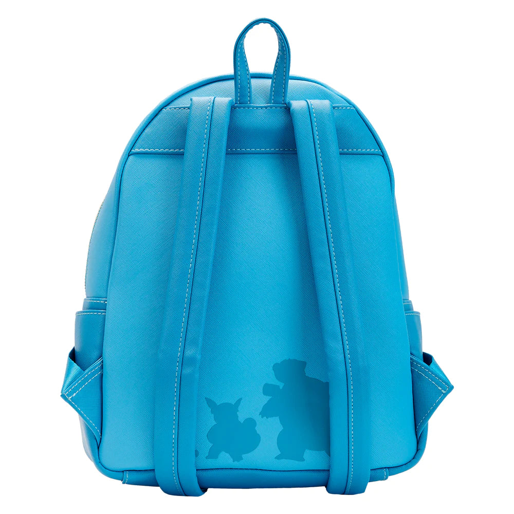 Pokémon Squirtle Evolution Triple Pocket Backpack