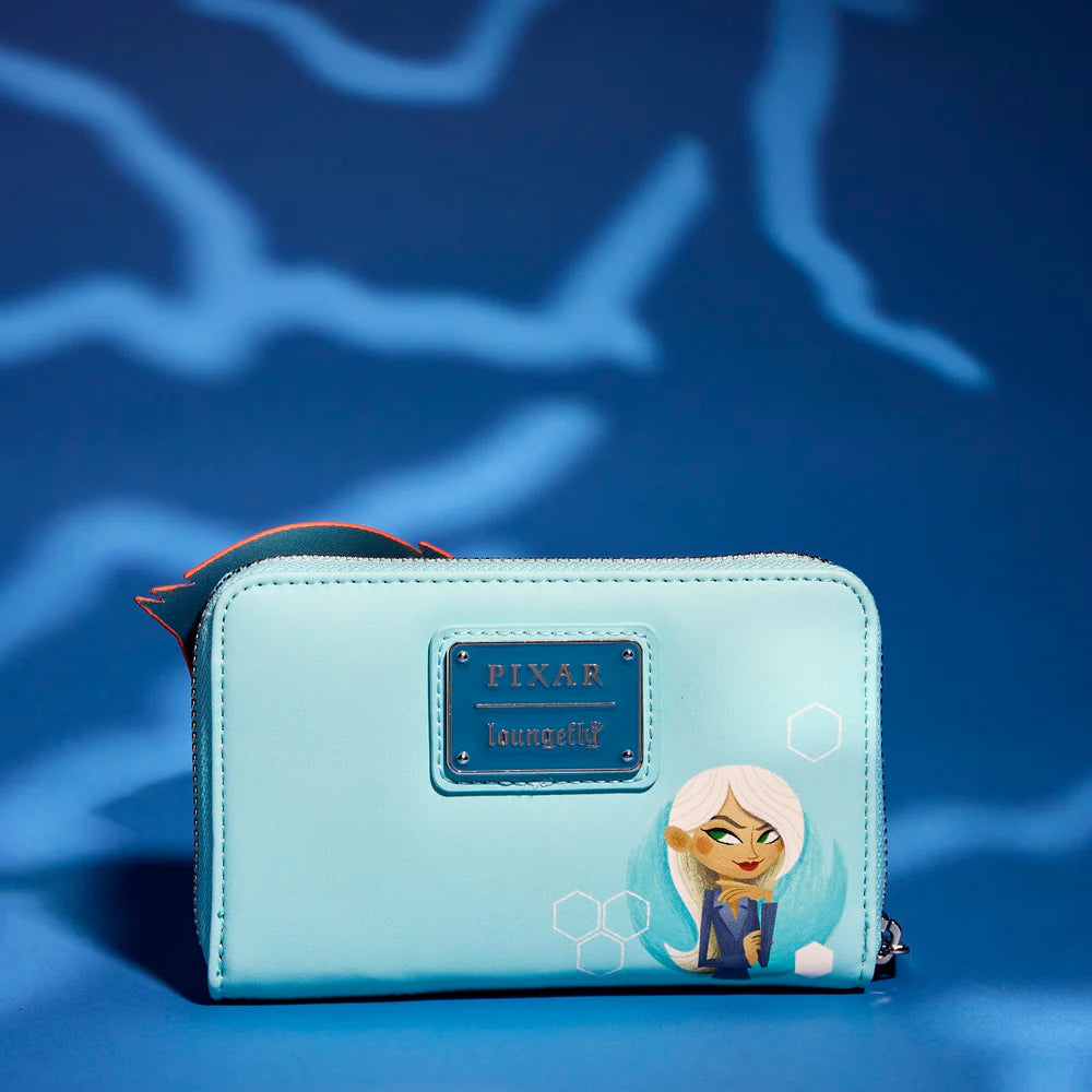 The Incredibles Syndrome Glow Zip Around Wallet