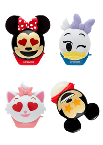 Disney Emoji balsamo 4 Pack - Mickey, Minnie, Marie, Daisy