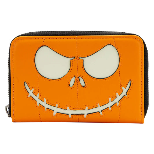 Exclusive - The Nightmare Before Christmas Jack Skellington Glow Zip Around Wallet