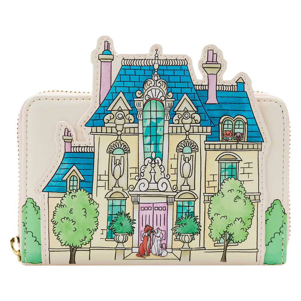 The Aristocats Marie House Zip Around Wallet