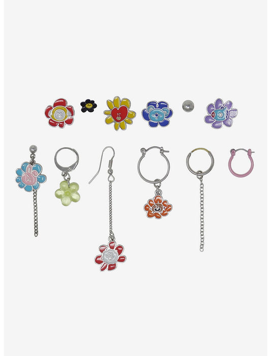 BTS ~ Set de 12 Aretes