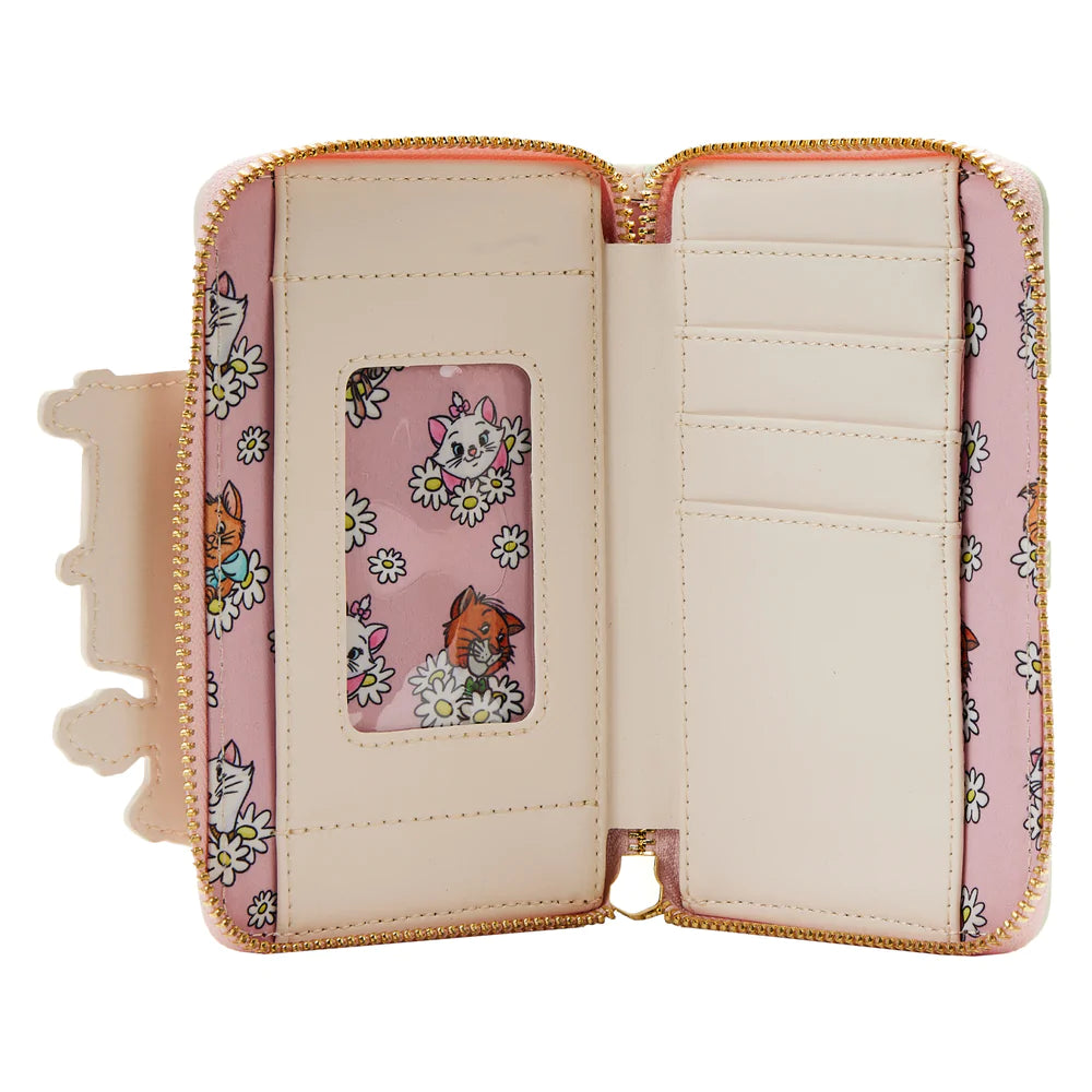 The Aristocats Marie House Zip Around Wallet