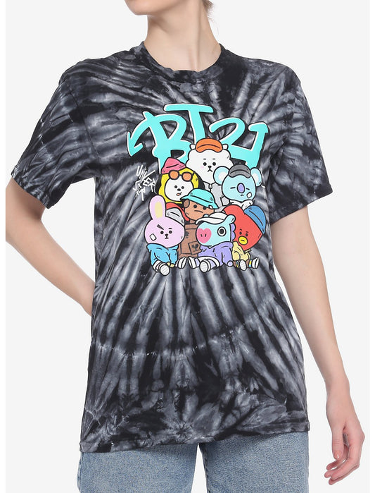 BTS ~ Playera  Tie Dye