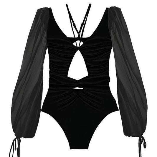 Traje de Baño~ Monokini Negro