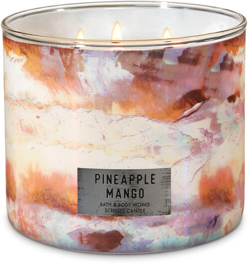 Bath & Body Works Vela Jumbo Pineapple Mango