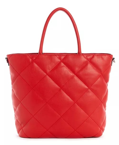 Quilted Tote~ Red