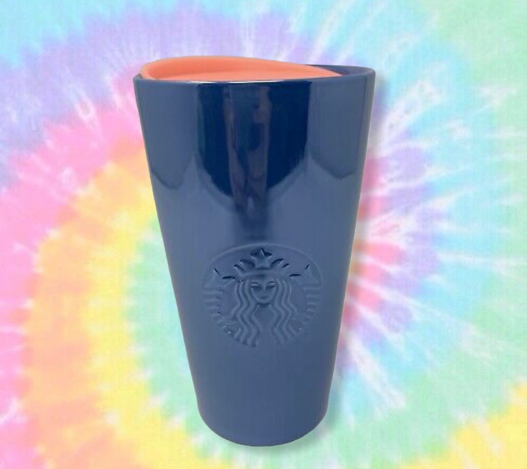 Starbucks Vaso-Blue Pink